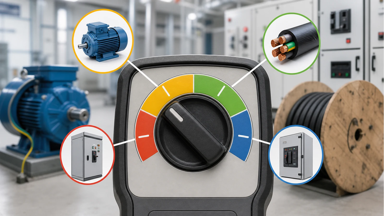 Diagram-style hero showing how to select insulation test voltage for UK plant assets